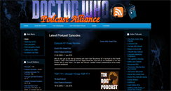 Desktop Screenshot of doctorwhopodcastalliance.org